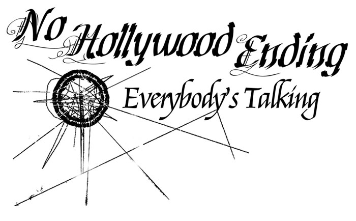 no hollywood ending everybody's talking album logo white