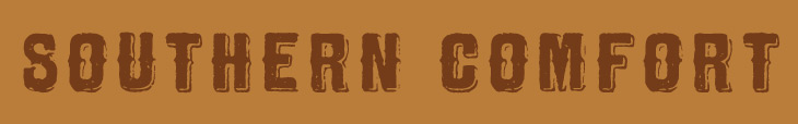 southern comfort logo brown