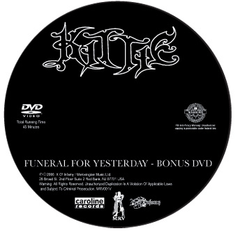 kittie funeral for yesterday dvd